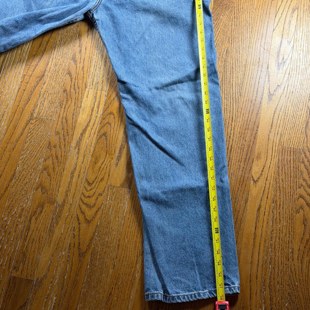 Vintage Faded Glory Mens Original Fit Jeans 36x32 Medium Wash Straight Leg Denim - Picture 8 of 11